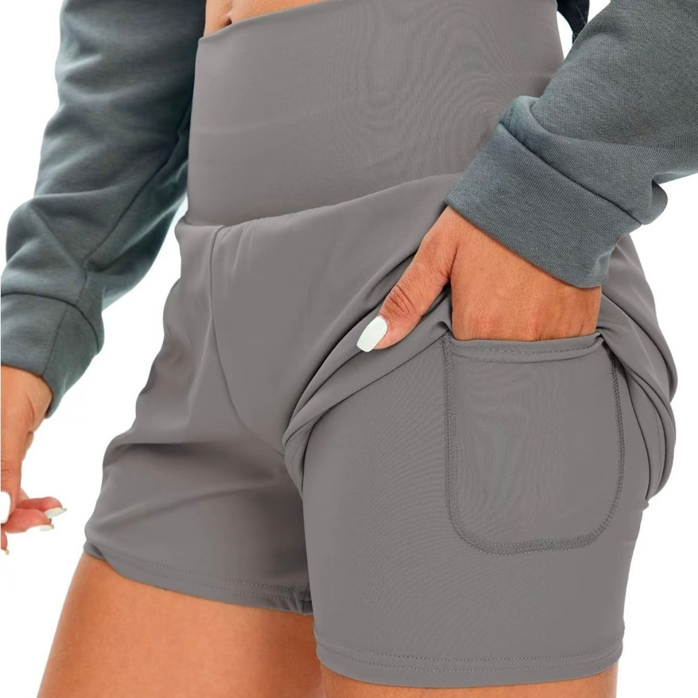 High Waisted Lined Shorts
